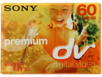     MiniDV 60. Sony "DVM60".  .