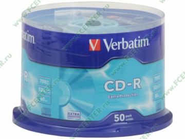 CD-R 700 52x Verbatim "43351" (50./.).  1.