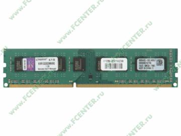    8 DDR3 Kingston "ValueRAM" (PC10600, CL9).  .