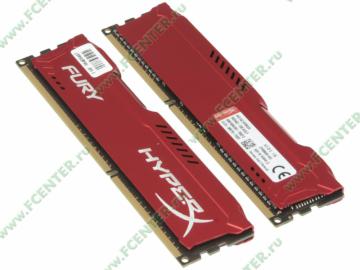    2x4 DDR3 Kingston "HyperX FURY" (PC12800, CL10).  .