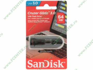  USB flash 64 SanDisk "Cruzer Glide 3.0" (USB3.0). .
