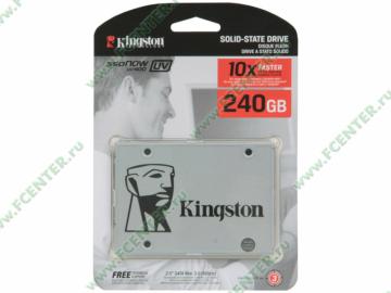 SSD  240 2.5" Kingston "SSDNow UV400" SUV400S37/240G (SATA III). .