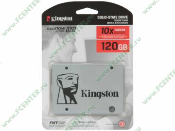 SSD  120 2.5" Kingston "SSDNow UV400" SUV400S37/120G (SATA III). .