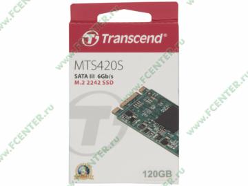 SSD  120 M.2 Transcend "MTS420S" (SATA III).  1.