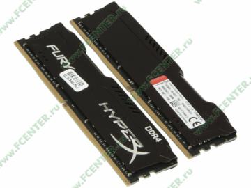    2x16 DDR4 Kingston "HyperX FURY" (PC25600, CL18).  .