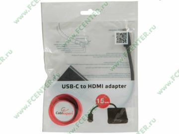 - USB3.1 C->HDMI(F) Gembird "Cablexpert A-CM-HDMIF-01" (0.15).  1.