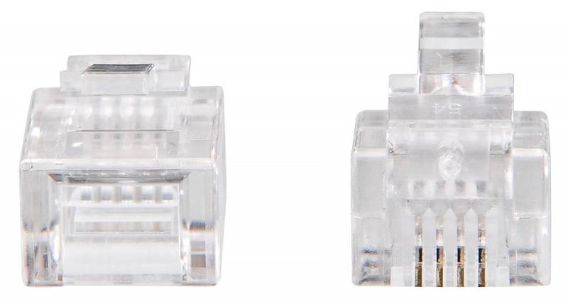 Разъем Buro TLUS-037 RJ-11 6p4c (упак.:100шт) TLUS-037 - купить в Орле ...