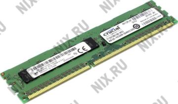   Crucial 8GB, 240-pin DIMM, DDR3 PC3-10600 memory module (CT102472BD1339).