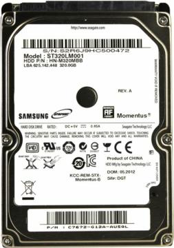 Seagate Momentus 5400 ST320LM001 320 