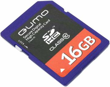 Qumo SD SDHC Secure Digital High Capacity 16GB Class 10 QM16GSDHC10