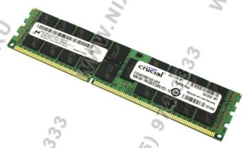 Crucial Registered DDR3 240-pin DIMM 16GB, 240-pin DIMM, DDR3 PC3-10600 memory module (CT204872BQ1339).