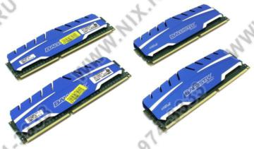   Crucial 32GB kit (8GBx4), Ballistix 240-pin DIMM, DDR3 PC3-12800 memory module (BLS4C8G3D169DS3BEU)