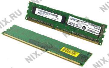   Crucial 4GB kit (2GBx2), 240-pin DIMM, DDR3 PC3-12800 memory module (CT2KIT25672BD160B)