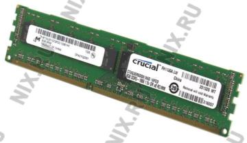   Crucial 8GB, 240-pin DIMM, DDR3 PC3-14400 memory module (CT8G3ERSDD8186D)