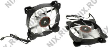  Corsair Air Series AF120 LED Red Quiet Edition High Airflow 120mm Fan - Twin Pack