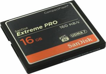 SanDisk Extreme Pro CompactFlash card 16GB