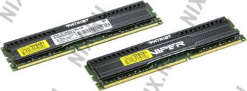   Patriot Viper 3 Low Profile Series - Black, DDR3 16GB (2 x 8GB) 2133MHz Kit (PVL316G213C1K)