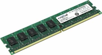 Crucial DDR2 240-pin DIMM 2GB, 240-pin DIMM, DDR2 PC2-6400 memory module (CT25672AA80E)