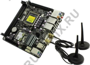 .  GigaByte GA-H77N-WIFI rev1.0 OEM LGA1155 H77 PCI-E DVI DualHDMI WiDi 2xGbLAN WiFi BT SATARAID Mini-ITX 2DDR-III