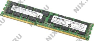   Crucial 16GB DDR3 PC3-12800 Registered ECC 1.5V 2048Meg x 72 (CT204872BB160B)