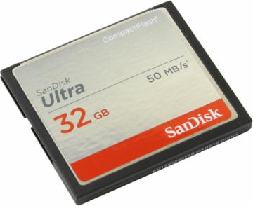 SanDisk Ultra CompactFlash card 32GB