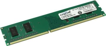   Crucial 1GB DDR3 PC3-12800 Unbuffered NON-ECC 1.5V 128Meg x 64 (CT12864BA160B)