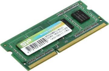   Silicon Power SP002GBSTU160V01 DDR-III SODIMM 2Gb PC3-12800 for NoteBook