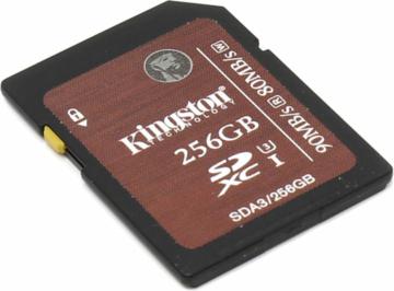 Kingston Professional SDXC Card - UHS-I U3 (SDA3/256GB)