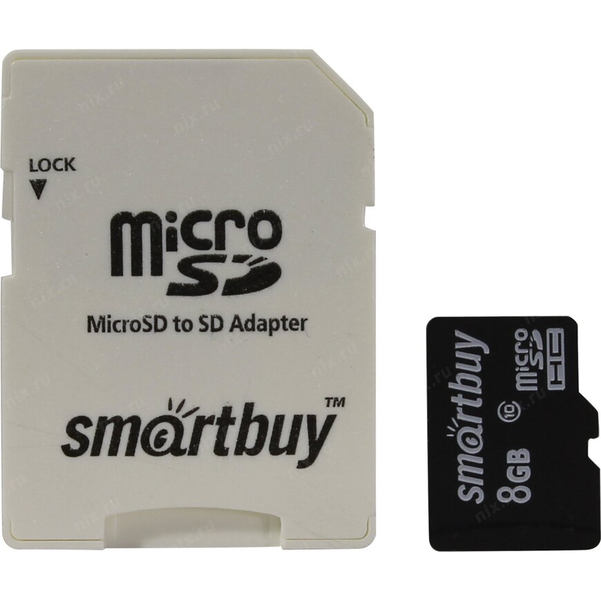 Карта памяти smartbuy microsdhc 8 гб