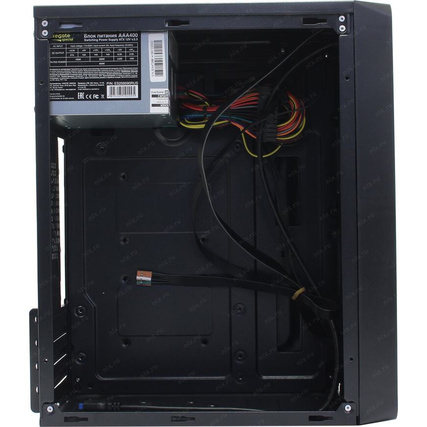 Minitower Exegate Black Microatx W