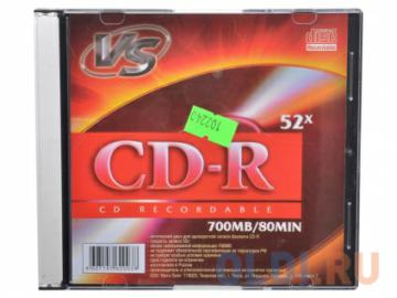CD-R VS 700Mb 52 Slim