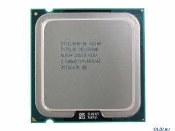  Intel Celeron E3300 OEM 2,50GHz, 800FSB, 1Mb, EM64T, Dual Core, Socket 775