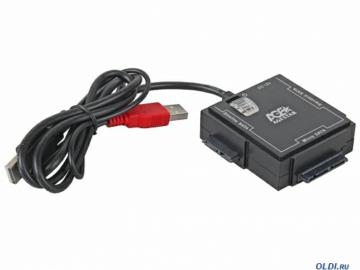  AgeStar FUBSP USB 2.0 AMx2 to all standard SATA devices and 1.8" Micro SATA HDD, Slim SATA DVD
