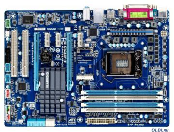 .  GIGABYTE GA-Z68AP-D3 <S1155, iZ68, 4*DDR3, 2*PCI-E16x, HDMI, SATA III, SATA RAID, USB 3.0, LPT, GB Lan, ATX, Retail>