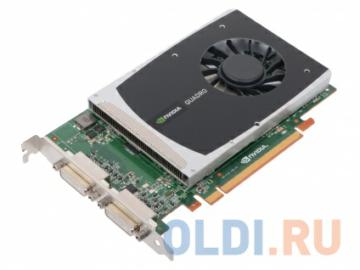   1Gb <PCI-E> PNY nVidia Quadro 2000D GDDR5, 128 bit, 2*DVI, Retail