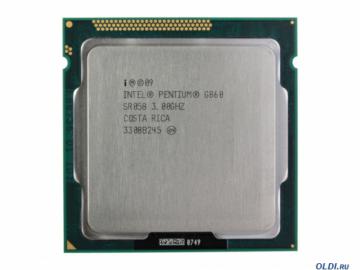  Intel Pentium G860 OEM <3.00GHz, 3Mb, LGA1155 (Sandy Bridge)>