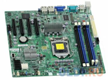    Supermicro MBD-X9SCM-O 1xLGA1155, C204 Xeon E3-1200 v2, Core i3, Pentium, Celeron uATX, 4xDIMM (up to 32GB ECC/non-ECC), 2x PCI-E 3