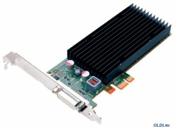   512Mb <PCI-Ex1> PNY nVidia NVS 300 <DDR3, 64 bit, DVI, DMS59 to 2*DP, Low Profile, Retail>