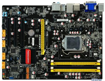 .  FOXCONN Z68A-S <S1155, iZ68, 4*DDR3, PCI-E16x, SVGA, DVI, SATA III, USB 3.0, GB Lan, ATX, Retail>