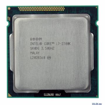  Intel Core i7-2700K OEM <3.50GHz, 8Mb, 95W, LGA1155 (Sandy Bridge)>