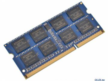  SO-DIMM DDR3 8Gb (pc-10600) 1333MHz Kingston KVR1333D3S9/8G
