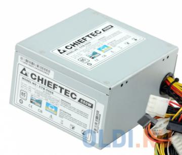    Chieftec 550W Retail CTB-550S v.2.3,  > 85%, A.PFC, 2x PCI-E (6+2-Pin), 6x SATA, 3x MOLEX, Fan 12cm