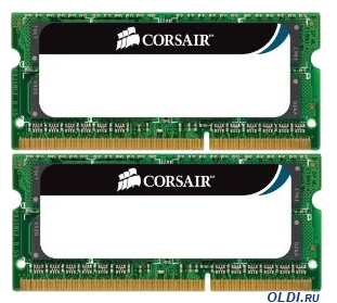  SO-DIMM DDR3 8Gb (pc-10600) 1333MHz Corsair, Kit of 2 CMSO8GX3M2A1333C9