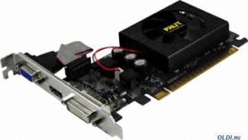  1Gb <PCI-E> Palit GT610 (TC)  CUDA <GFGT610, SDDR3, 64 bit, HDCP, VGA, DVI, HDMI, Retail>