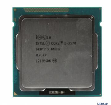  Intel Core i5-3570 OEM 3.40GHz, 6Mb, LGA1155 (Ivy Bridge)