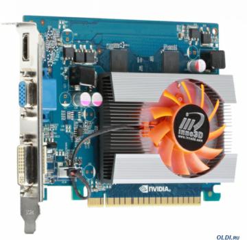 1Gb <PCI-E> Inno3D GT630 c CUDA N630-3DDV-D5CX GDDR5, 128 bit, HDCP, VGA, DVI, HDMI, Retail