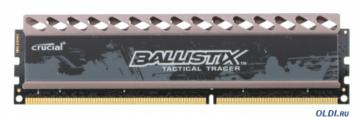  DDR3 4Gb (pc-12800) 1600MHz Crucial Ballistix Tactical Tracer CL8, w/ LED Red/Green [Retail] (BLT4G3D1608DT2TXRGCEU), Dimm