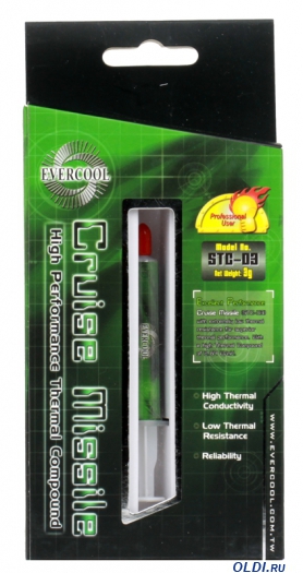  Evercool  CRUISE MISSILE [STC-03], Grey, 3 g