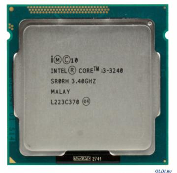  Intel Core i3-3240 OEM 3.40GHz, 3Mb, LGA1155 (Ivy Bridge)