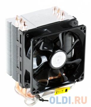  Cooler Master Hyper TX3 EVO (RR-TX3E-22PK-R1) 1366/1156/1150/1155/775/FM1/AM3+/AM3/AM2 fan 9 cm, 800-2200 RPM, PWM, 43 CFM, TPD 140W